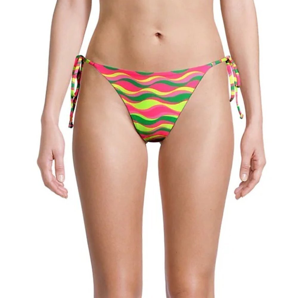 Beach Riot 'Soleil-90's Wave' Side-Tie Hipster Bikini Bottom